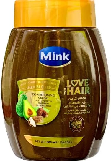 كريم بلسم مينك بالأفوكادو وزبدة الشيا 800 مل