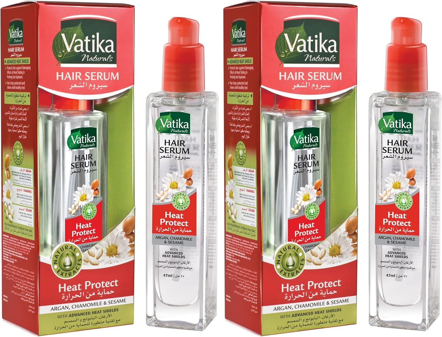 سيرم فاتيكا ناتشورالز واقي حرارة للشعر 47 مل