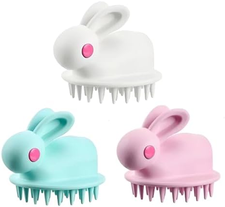 فرشة سيليكون لتدليك الفروة ومنع القشرة