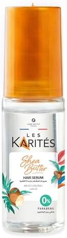 Le Karite Hydrating Hair Serum (60ml) - Paraben Free - Enriched with Shea Butter