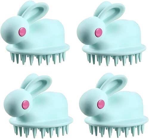 فرشة تدليك فروة الرأس سيليكون كاملة تصميم مريح