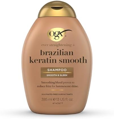 او جي اكس شامبو برازيلي كيراتين لتنعيم الشعر 385 مل