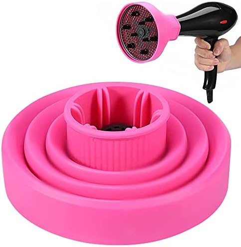 HAOMEEDUO Silicone Diffuser for Hair Dryer Diffuser Curly Hair Dryer Cover for S