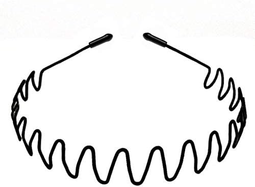 دايونج طوق شعر معدن أسود يونيسكس