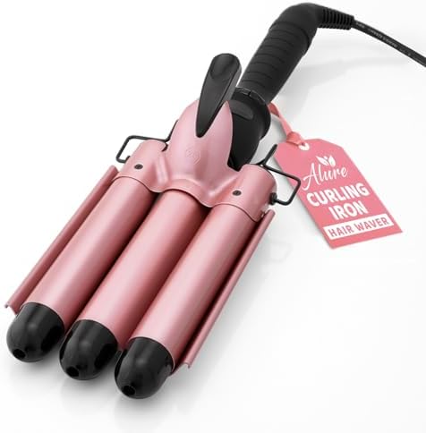 ألور مكواة ويفي 3 برميل بشاشة LCD