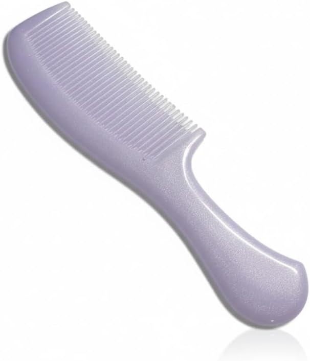 مشط بأسنان رفيعة بمقبض لتصفيف الشعر