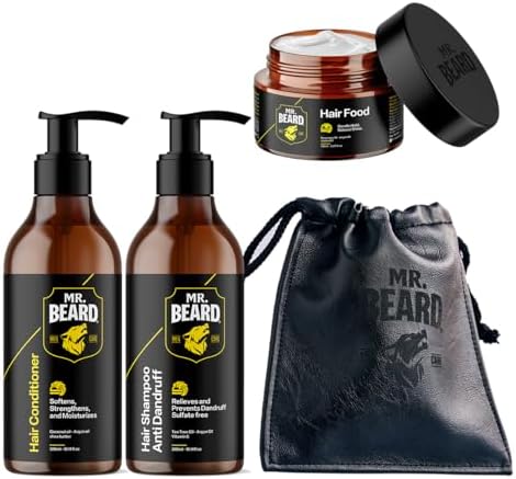 باقة مستر بيرد لإنقاذ شعر الرجال ضد القشرة والتساقط