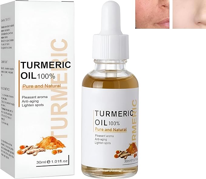 سيرم زيت الكركم لعلاج البقع الداكنة