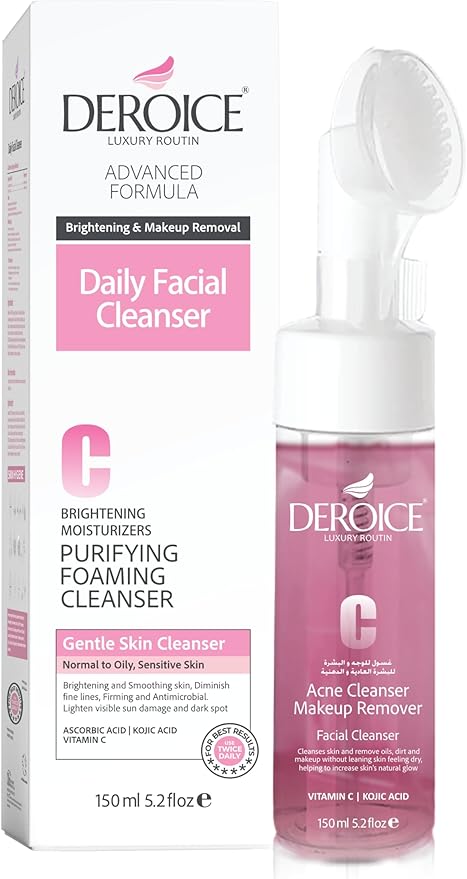 ديروايس فوم غسول للحبوب ومزيل مكياج