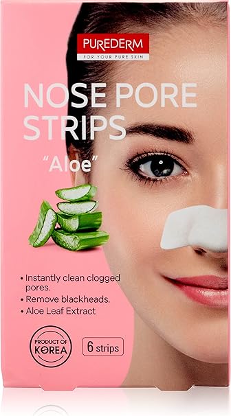 Purederm Botanical Choice Nose Pore - Strips, 6 Pieces
