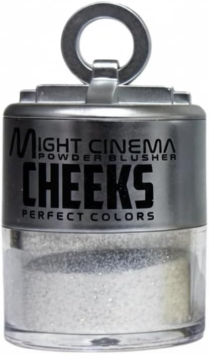 بودرة شيمر للجسم مع إسفنجة لمعة ثابتة وإضاءة قوية