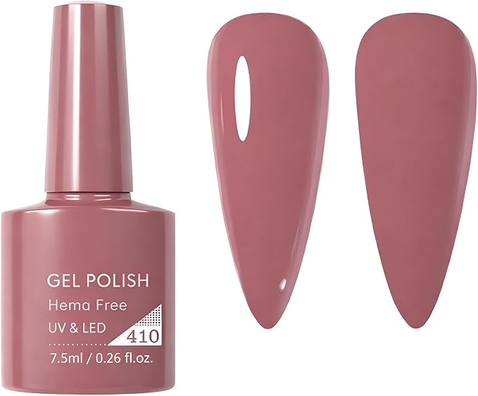 جل أظافر روز غامق دَسْتي