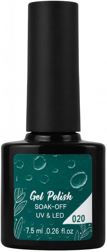 جل أظافر أخضر زمردي 7.5 مل – لون شتوي فخم