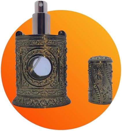 زجاجة عطر فاضية 50 مل قابلة لإعادة التعبئة شكل ديكوري