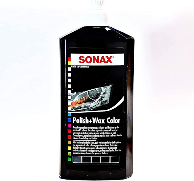 سوناكس بوليش وشمع للون الأسود