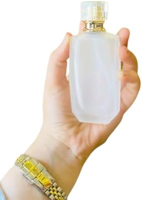 زجاجة عطر زجاج 50 مل قابلة لإعادة التعبئة