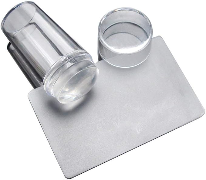 ختم أظافر ORiTi سيليكون شفاف مع لوحة صور