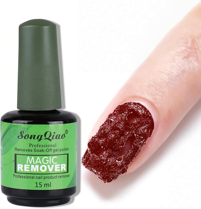 مزيل جل أظافر سحري 15 مل سريع