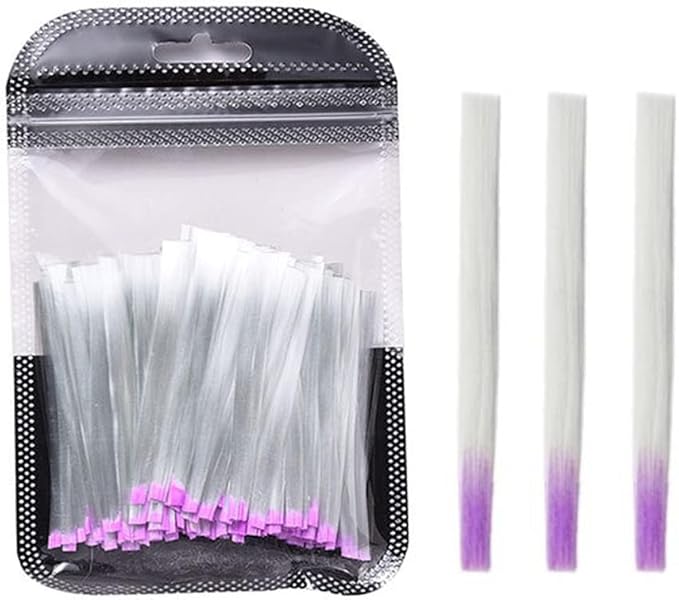 طقم 12 قطعة فايبر جلاس لإطالة الأظافر بسهولة في البيت