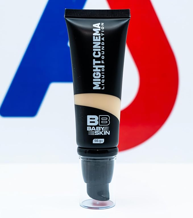 Might Cinema Liquid Foundation BB Baby Skin, 50g, Shade No.102