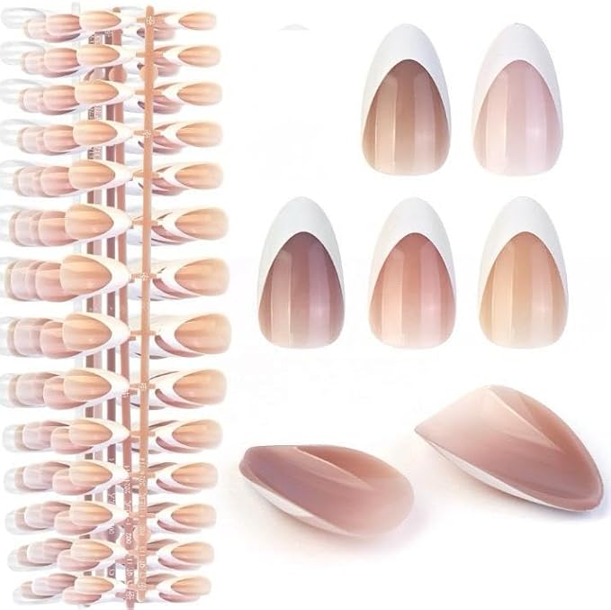 طقم 120 ضفر صناعي ملون ستيلتو – جيل وأكريليك ناعم