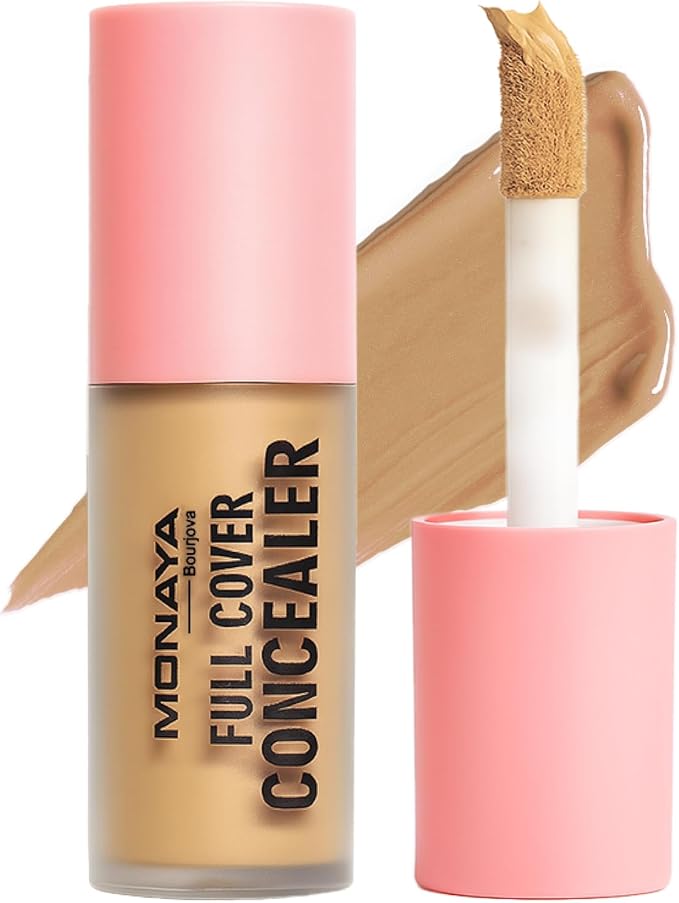 كونسيلر مونايا فول كوفر C002 تغطية كاملة وترطيب