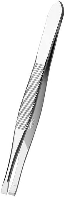 ملقاط LIK ستانلس ستيل مائل لون فضي