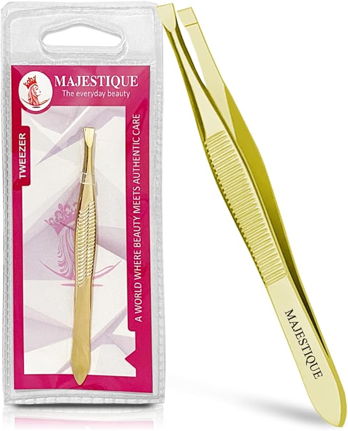 ملقاط ماجيستيك استانلس طرف مائل للحواجب