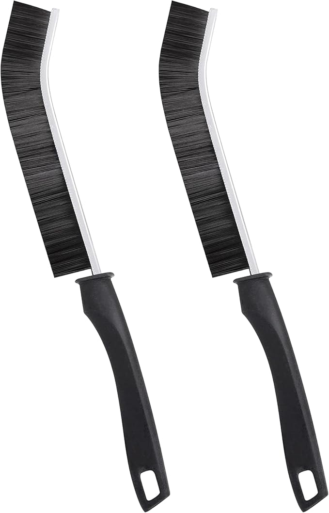 طقم 2 فرشة تنظيف شقوق بشعيرات قوية