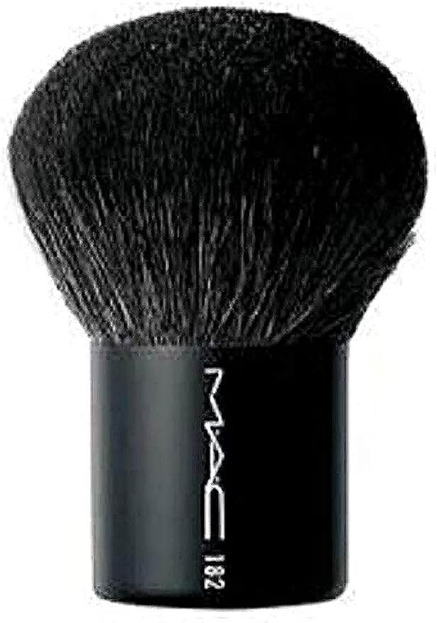 فرشة بودرة وبلاشر كبيرة