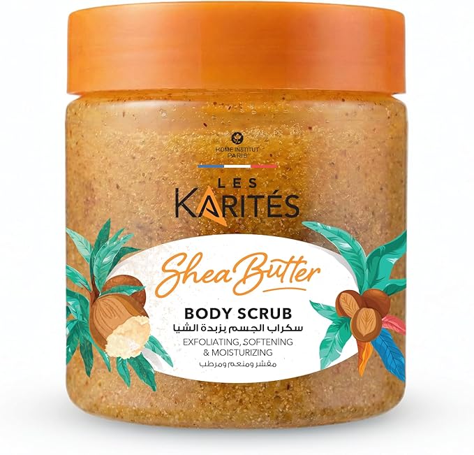 سكرب ليس كاريتيه بزيت اللوز وزبدة الشيا