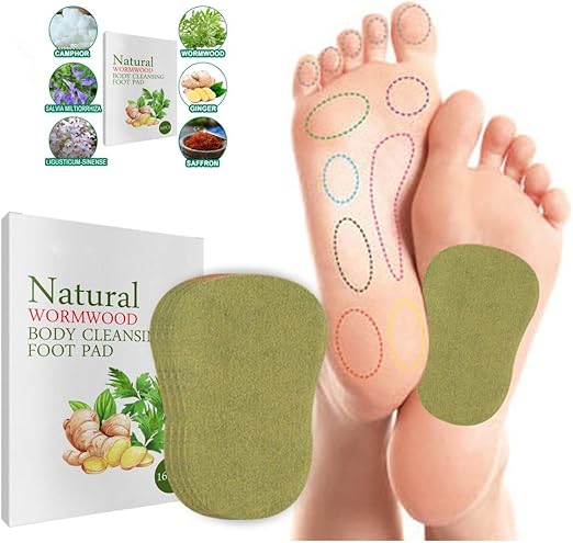 لزقات قدم بالزنجبيل من لوتيو للاسترخاء