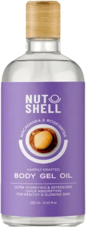 جل زيت ماكاديميا ومياه ورد – نعومة وفخامة