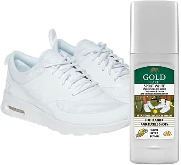 منظف الأحذية البيضاء جولد كير 75 مل